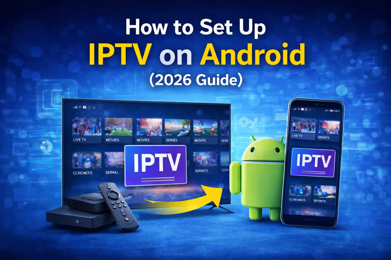 Set up IPTV on Android